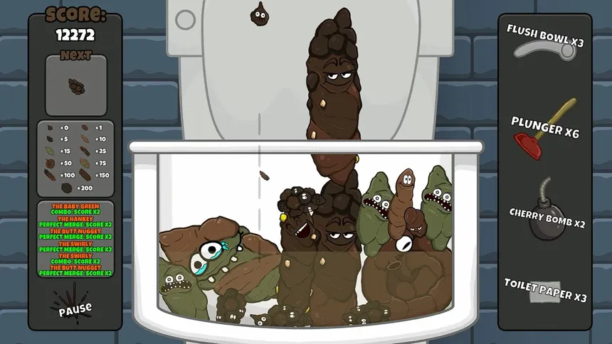 Скриншот 1 к игре Turd Merge