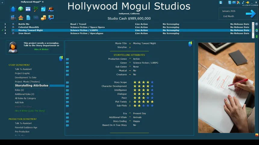 Скриншот 3 к игре Hollywood Mogul 4