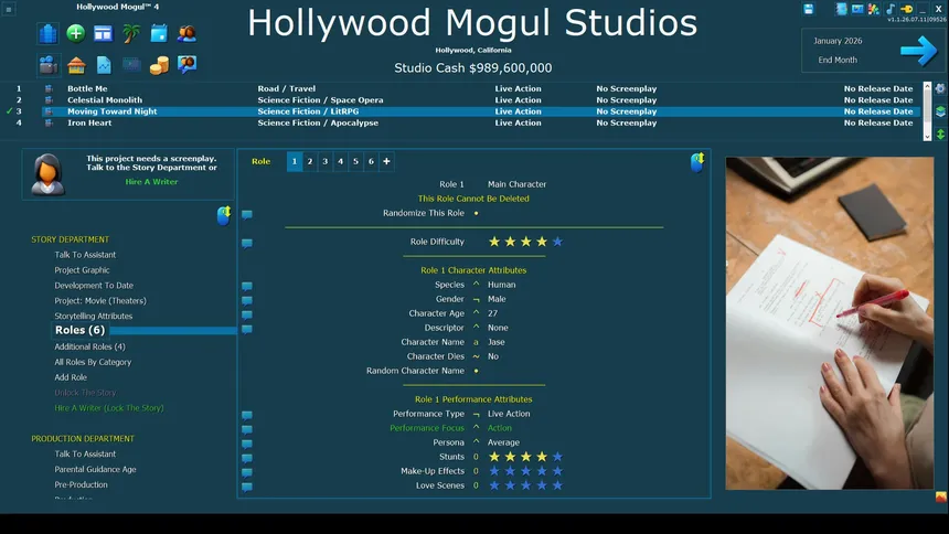 Скриншот 4 к игре Hollywood Mogul 4