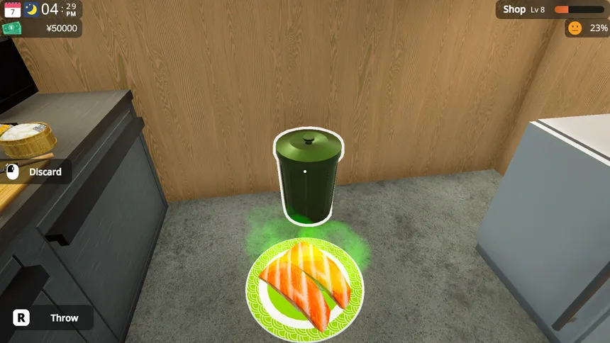 Скриншот 6 к игре Conveyor Belt Sushi Simulator: Prologue