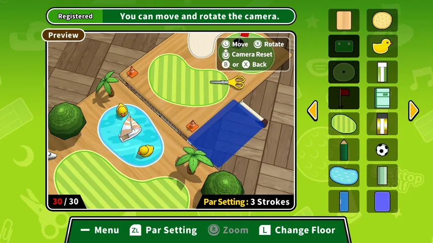 Скриншот 2 к игре Desktop GOLF