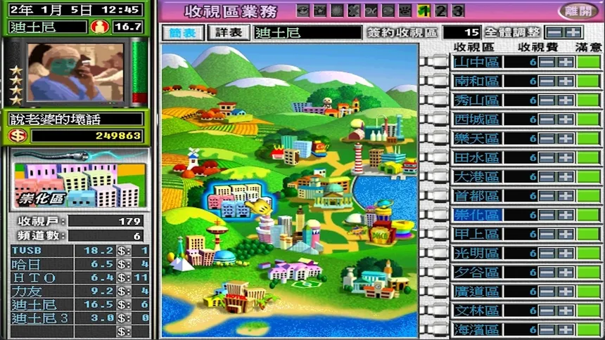 Скриншот 2 к игре 電視夢工場