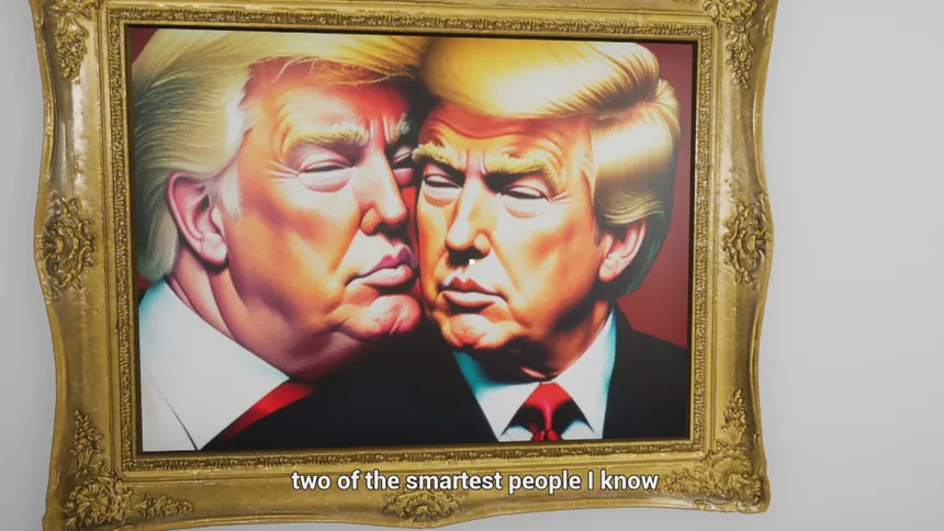 Скриншот 1 к игре Trump Simulator 2025