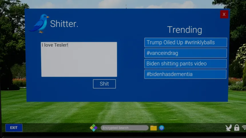 Скриншот 2 к игре Trump Simulator 2025