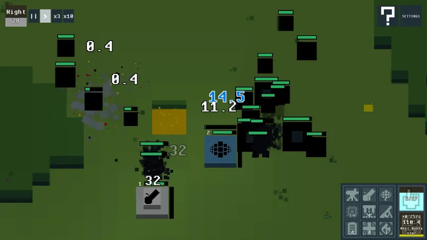 Скриншот 2 к игре Squars: Incremental Defense