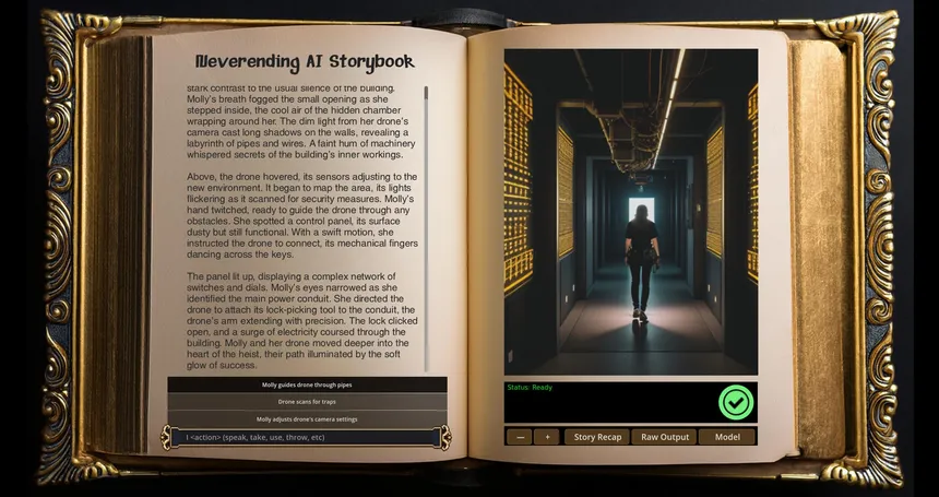 Скриншот 5 к игре Neverending AI Storybook