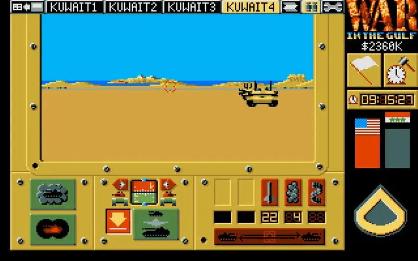 Скриншот 1 к игре War in the Gulf