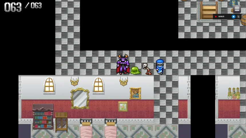 Скриншот 7 к игре 20年前のツクール製ゲームをツクール最新作RPG MAKER UNITEでリメイクして無料配布中?!～ツクール歴代勇者VS魔王～