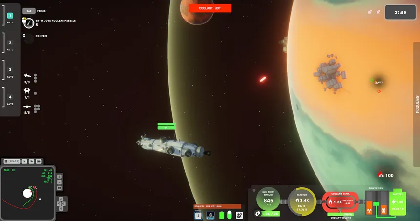 Скриншот 1 к игре Periapsis: Eclipse