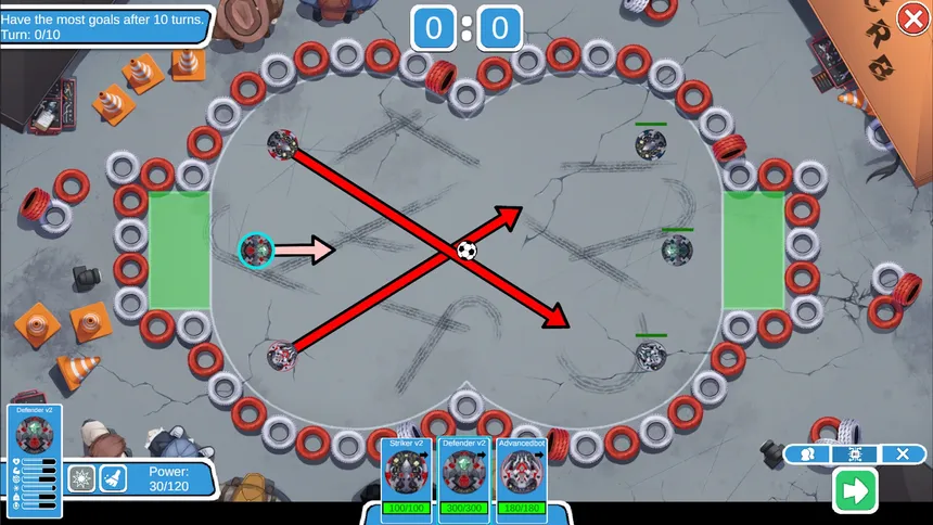 Скриншот 5 к игре Crazy Robot Ball