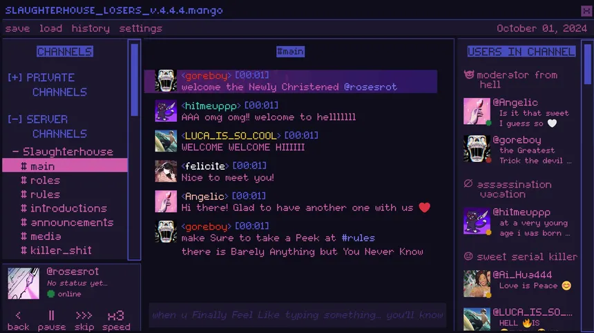 Скриншот 1 к игре Killer Chat! - Original Edition