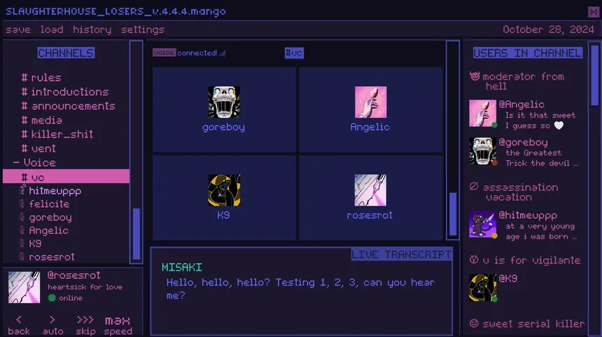 Скриншот 5 к игре Killer Chat! - Original Edition