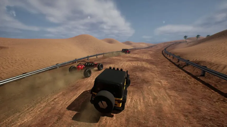 Скриншот 2 к игре Extreme Offroad Racing VR
