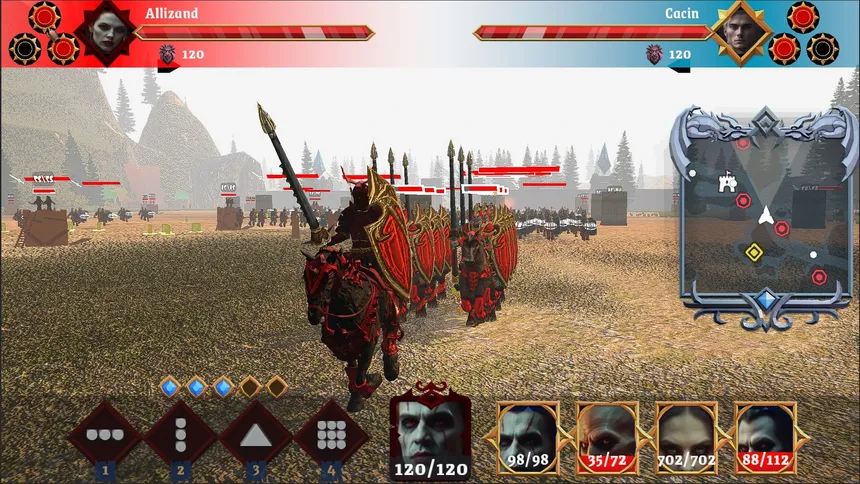 Скриншот 2 к игре Легионы Кровавого Проклятия
