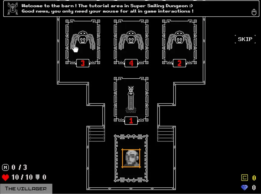 Скриншот 1 к игре Super Smiling Dungeon