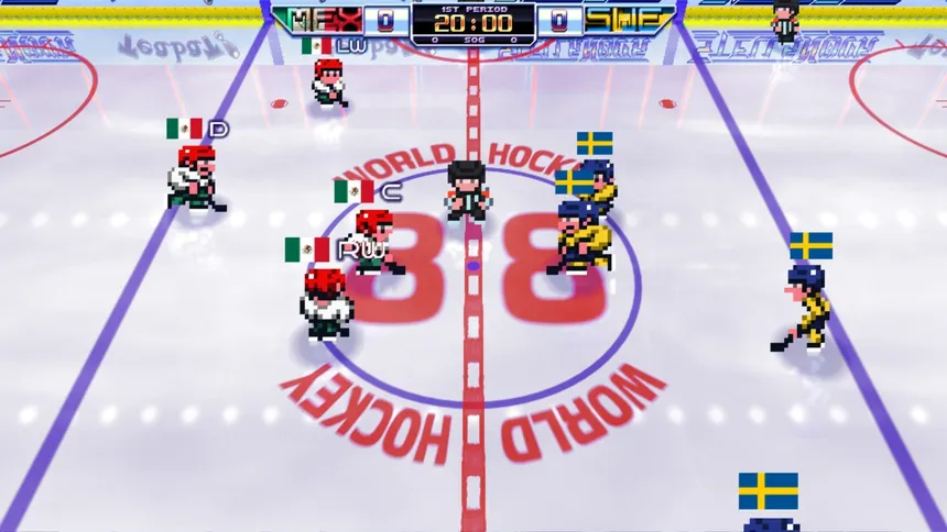 Скриншот 4 к игре World Hockey '88