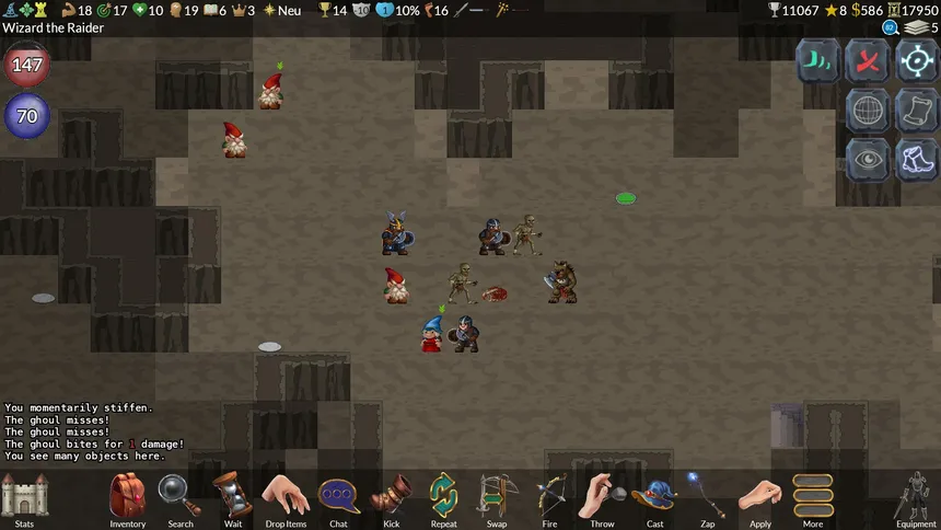 Скриншот 4 к игре GnollHack