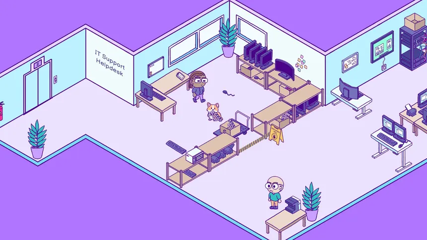 Скриншот 2 к игре Ruff Day at the Office