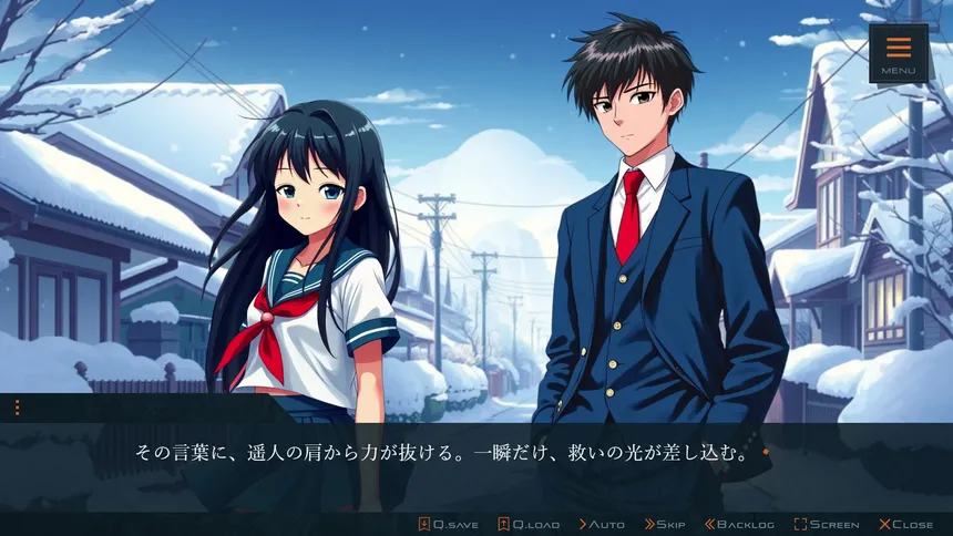 Скриншот 1 к игре 氷華の雪化粧／Snow Veil