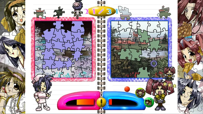 Скриншот 3 к игре どきどきシャッターチャンス～恋のパズルを組み立てて♡～