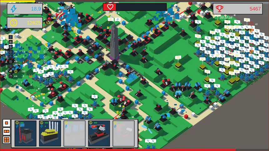 Скриншот 2 к игре Cube Guardian : Tower Defender