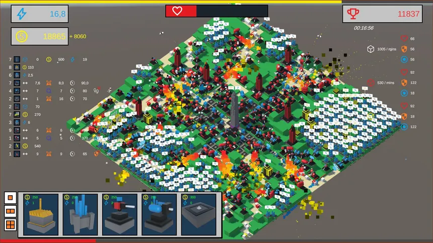Скриншот 3 к игре Cube Guardian : Tower Defender