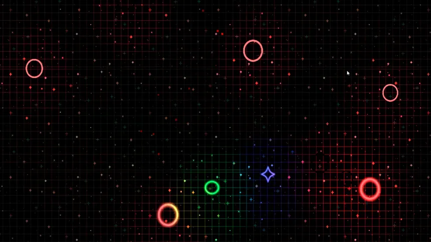 Скриншот 1 к игре Collisions: Cosmic Geometry