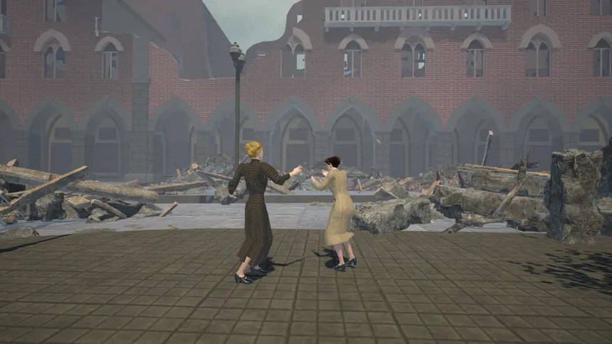 Скриншот 3 к игре Fire from the sky: Cagliari 1943 VR