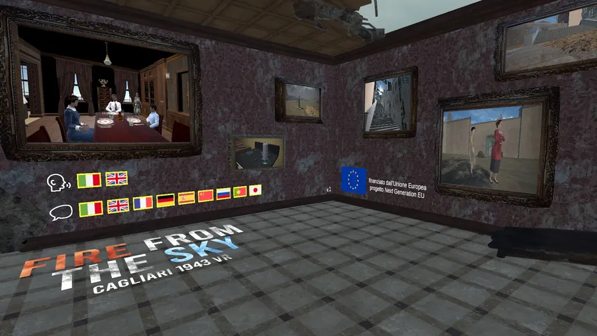 Скриншот 6 к игре Fire from the sky: Cagliari 1943 VR