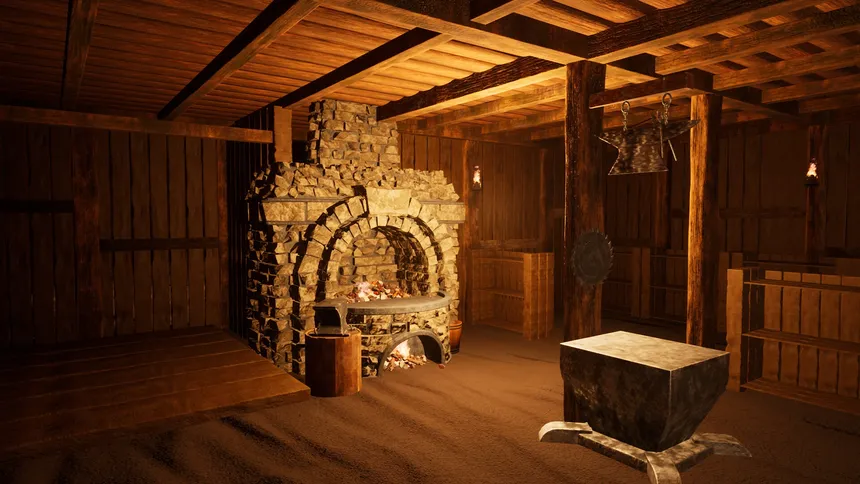 Скриншот 2 к игре Blacksmith Shop Simulator