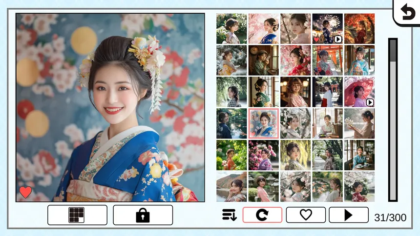 Скриншот 3 к игре AI Gallery ”Kimono”