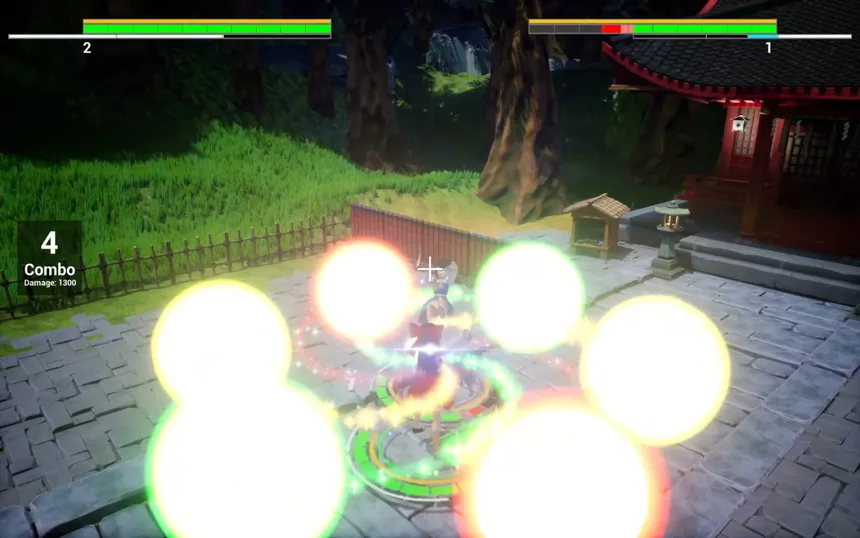 Скриншот 1 к игре Touhou Tenshiin  ~ Celestial Examination Hall