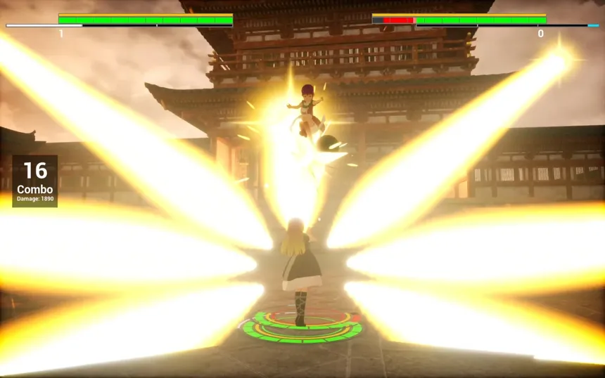 Скриншот 2 к игре Touhou Tenshiin  ~ Celestial Examination Hall