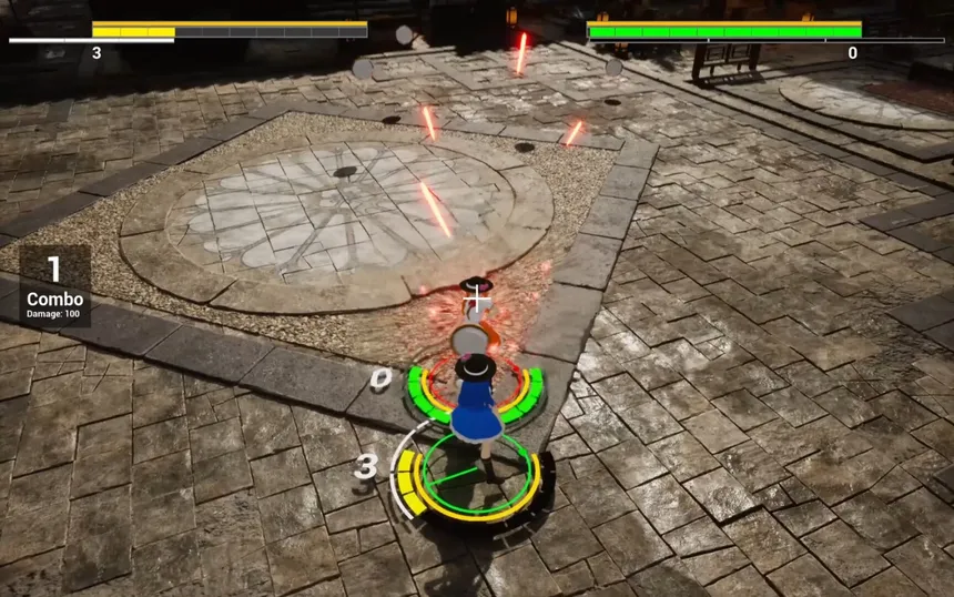 Скриншот 3 к игре Touhou Tenshiin  ~ Celestial Examination Hall
