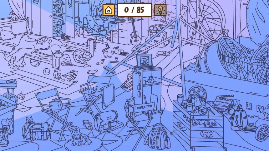 Скриншот 1 к игре Cats Visiting Cozy Art Studios