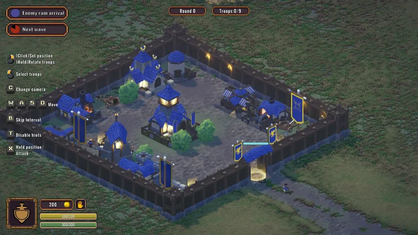 Скриншот 1 к игре Keep of the knights