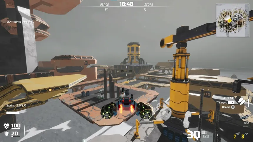 Скриншот 3 к игре Battle Of Rovers (Early Access)
