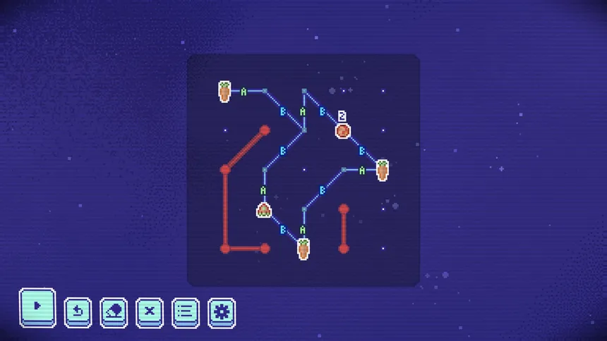 Скриншот 1 к игре Minuto - Galactic Deliveries