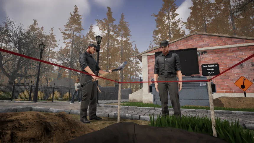 Скриншот 1 к игре Cemetery Simulator