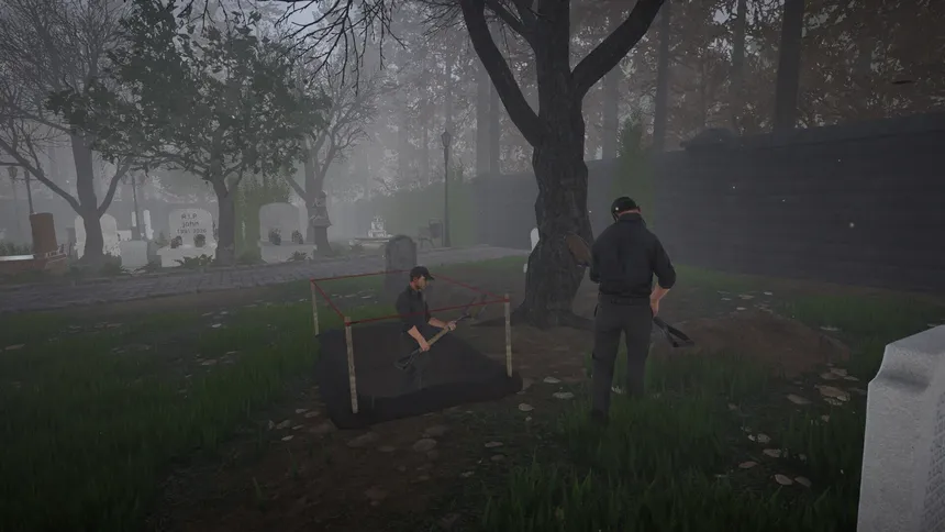 Скриншот 6 к игре Cemetery Simulator