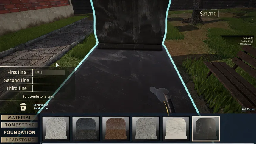 Скриншот 7 к игре Cemetery Simulator