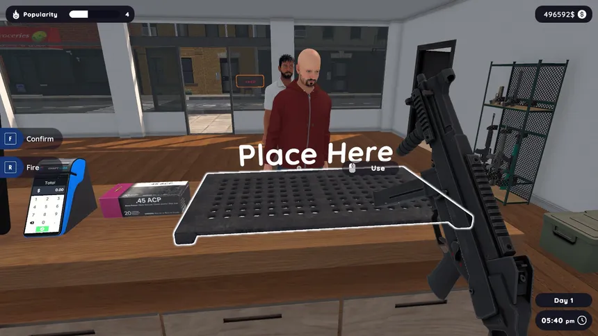 Скриншот 1 к игре Shooting Range Simulator: Prologue