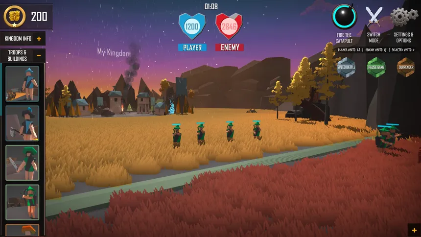 Скриншот 4 к игре Medievaly: Battle Simulator