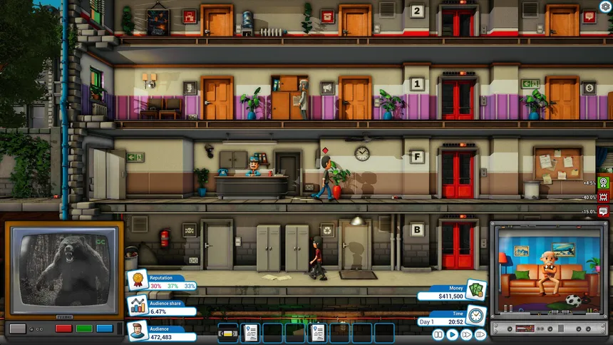 Скриншот 2 к игре Mad Television Tycoon