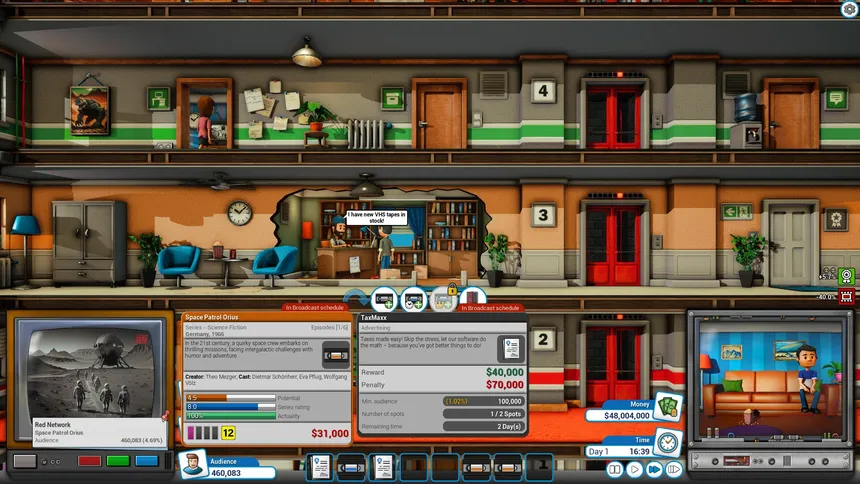 Скриншот 4 к игре Mad Television Tycoon