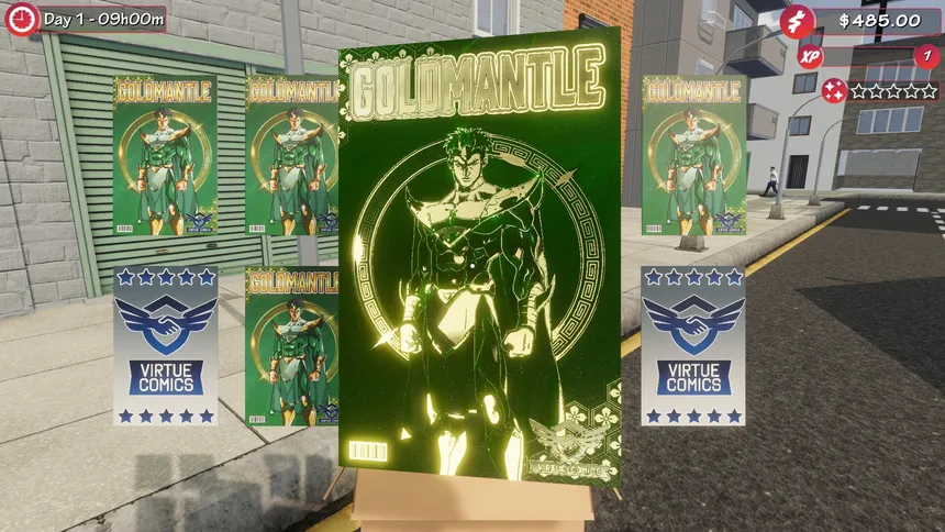 Скриншот 1 к игре Comic Store Simulator