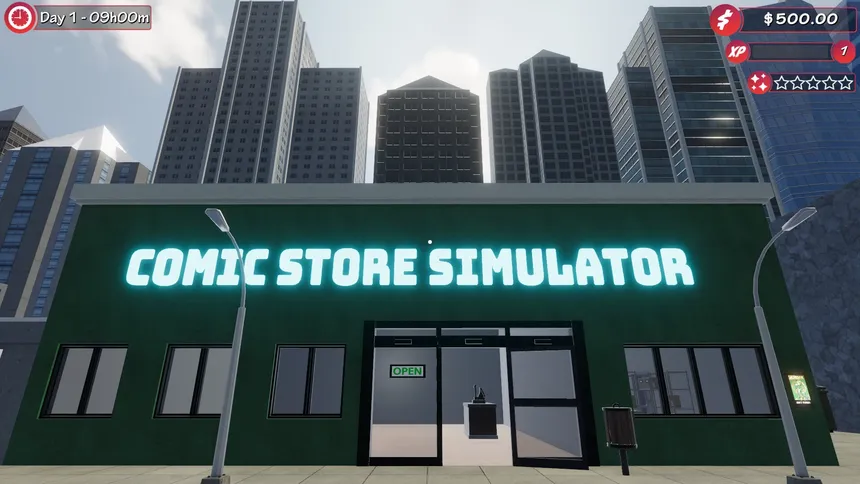 Скриншот 2 к игре Comic Store Simulator