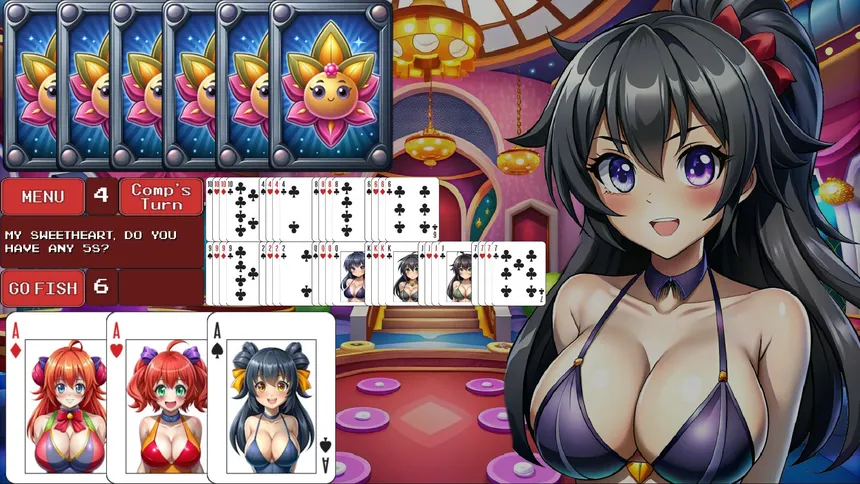 Скриншот 1 к игре Waifu Cards