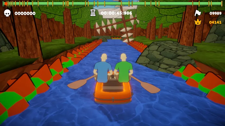 Скриншот 1 к игре Paddle Paddle Paddle
