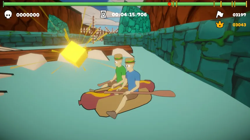 Скриншот 2 к игре Paddle Paddle Paddle
